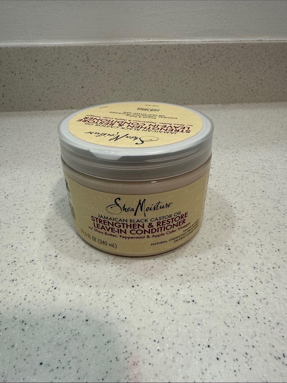 Shea moisture strengthen and restore leave in condition